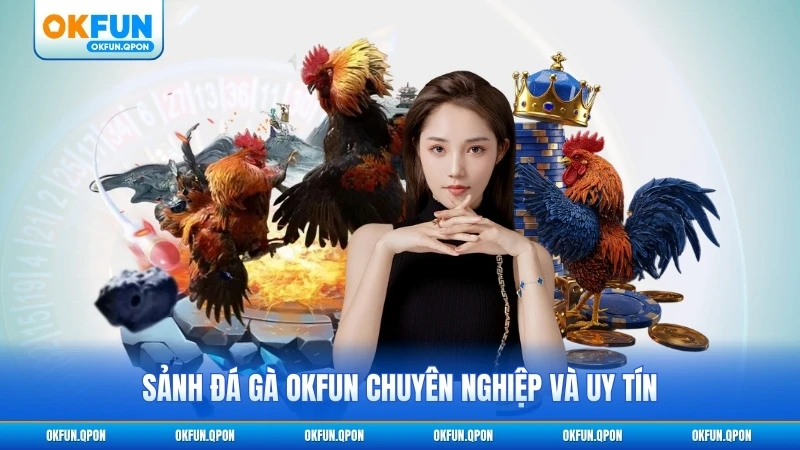 Sảnh đá gà OKFUN chuyên nghiệp và uy tín